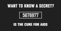 U.S. Patent #5676977: The Cure For Aids