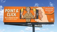 Exciting Creation Museum Billboard Challenge