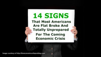 14 signs that most Americans are flat broke and totally unprepared for the coming economic crisis