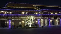 Beautiful Christmas Lights at the Ark Encounter