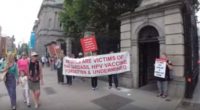 Hundreds of HPV Vaccine Victims Take to the Streets in Dublin to Protest – 2 Girls Suffer Seizures During Protest