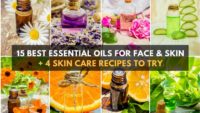 15 Best Essential Oils For Face & Skin + 4 Skin Care Recipes To Try