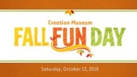 Bring the Family to the Creation Museum for Our Fall Fun Day, October 13