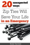 20 Unexpected Ways Zip Ties Will Save Your Life in an Emergency