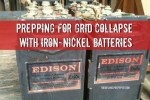 Prepping for Grid Collapse with Iron-Nickel Batteries