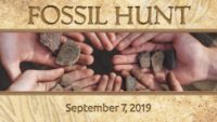 Don’t Miss Our Fall Fossil Hunt, September 7