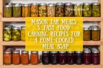 Mason Jar Meals: 3 “Fast Food” Canning Recipes for a Home-Cooked Meal ASAP