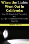 When the Lights Went Out in California: How My Family Got Through It and 10 Tips The Prepper Community Gave Me