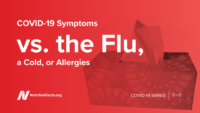 COVID-19 Symptoms vs. the Flu, a Cold, or Allergies