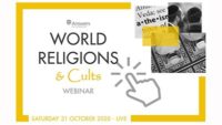 Don’t Miss World Religions and Cults Virtual Conference, October 31, 2020