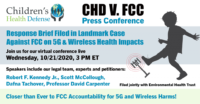 Robert F. Kennedy Jr. Press Conference today on Landmark Case Against FCC on 5G and Wireless Health Impacts