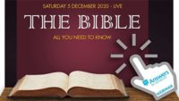 “The Bible: All You Need to Know” Webinar, December 5, 2020